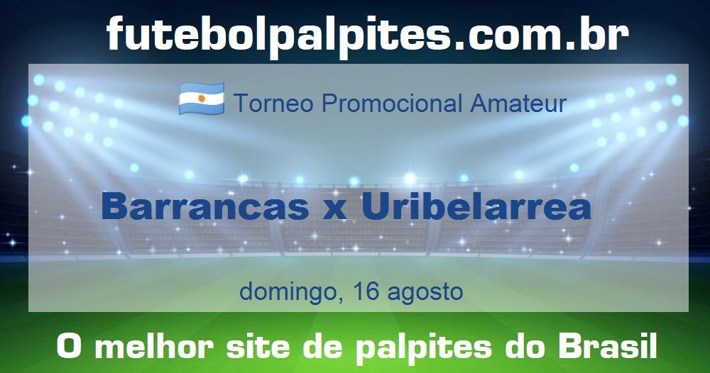 Barrancas x Uribelarrea