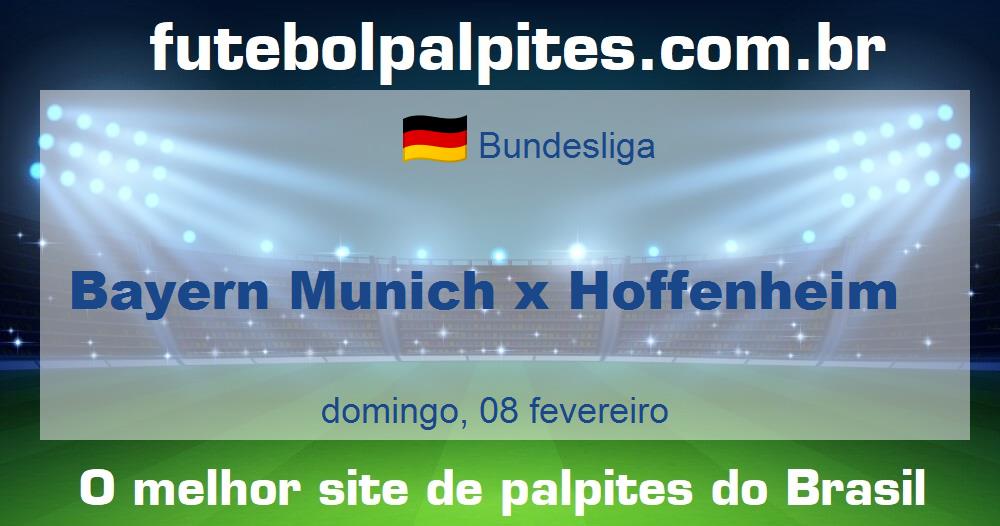 Bayern Munich x Hoffenheim