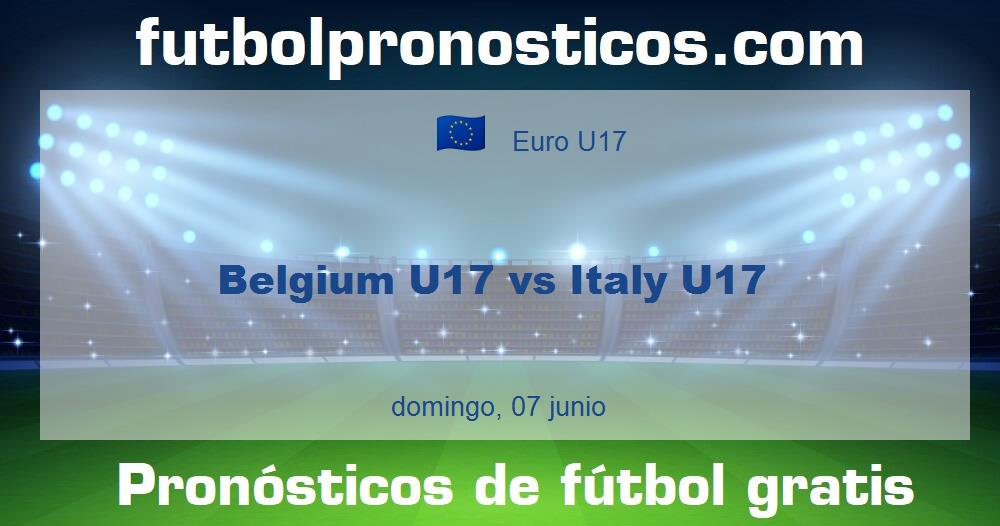 Belgium U17 vs Italy U17 Belgium U17 vs Italy U17