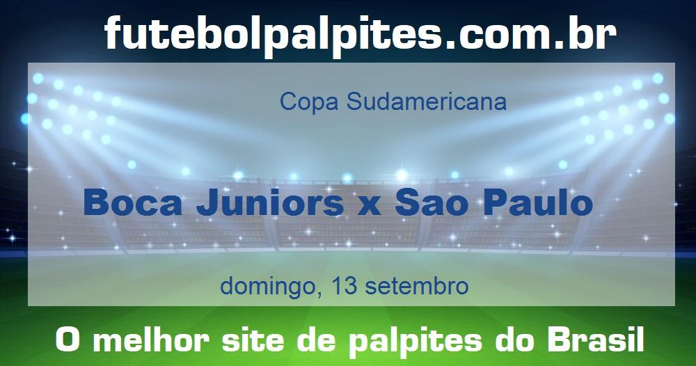 Boca Juniors x Sao Paulo Boca Juniors x Sao Paulo