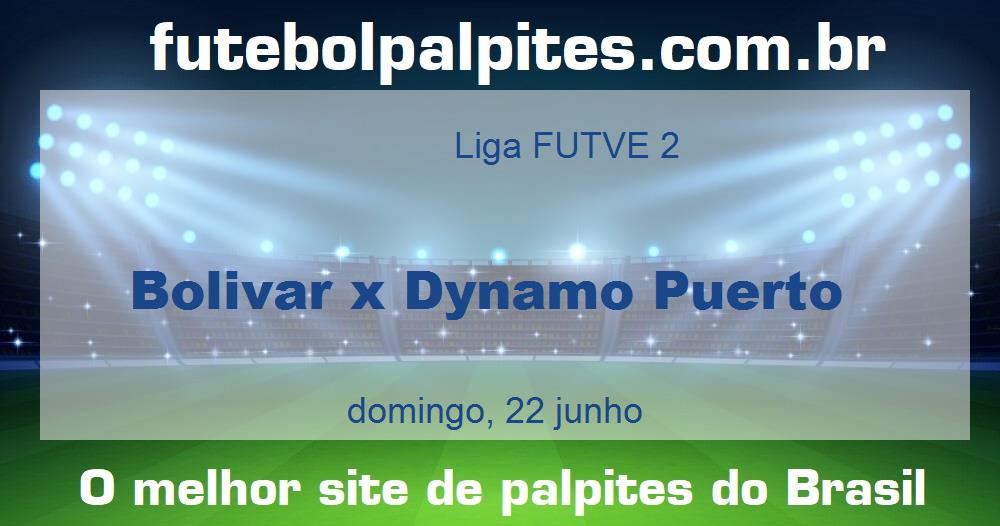 Bolivar x Dynamo Puerto Bolivar x Dynamo Puerto