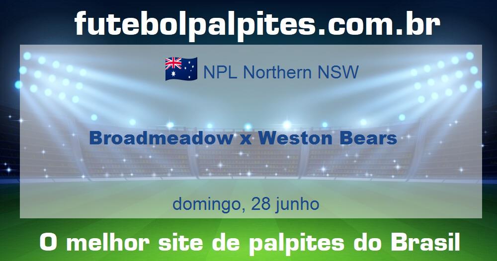 Broadmeadow x Weston Bears