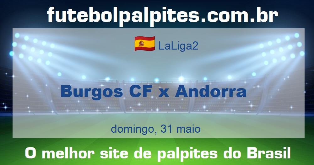 Burgos CF x Andorra