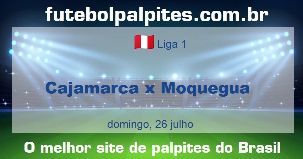 Cajamarca x Moquegua Cajamarca x Moquegua