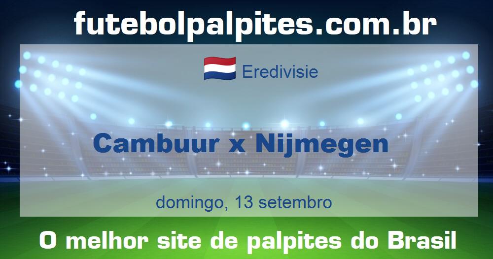 Cambuur x Nijmegen Cambuur x Nijmegen