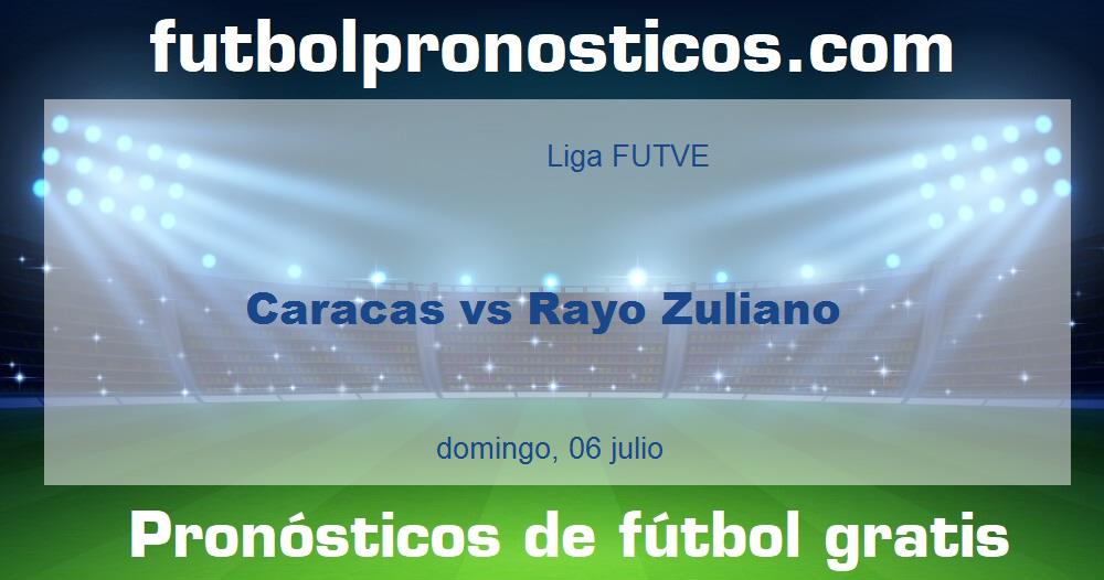 Caracas vs Rayo Zuliano Caracas vs Rayo Zuliano