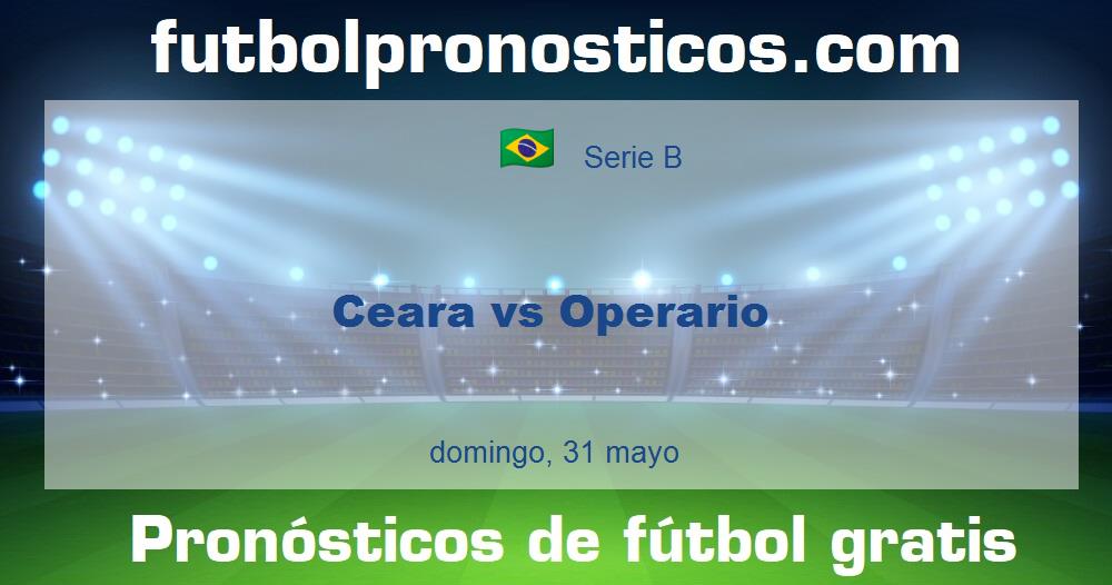 Ceara vs Operario