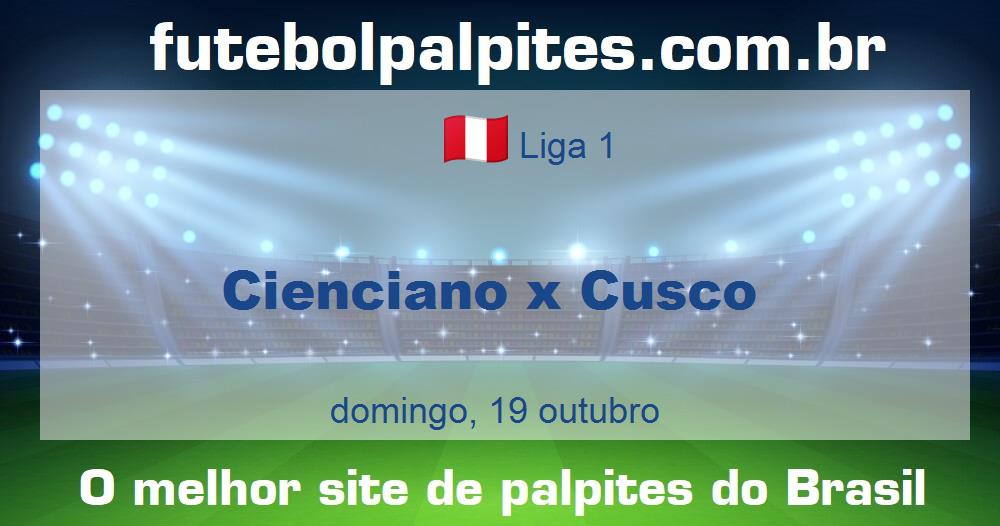 Cienciano x Cusco Cienciano x Cusco