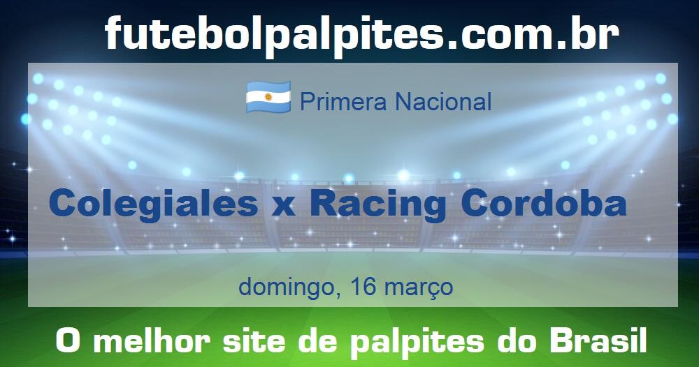 Colegiales x Racing Cordoba