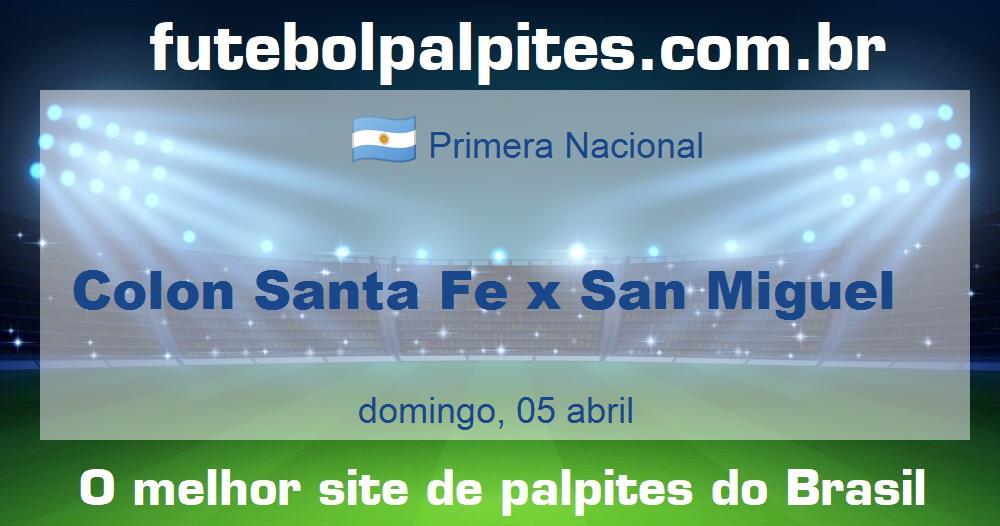 Colon Santa Fe x San Miguel