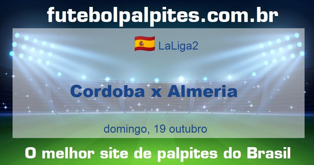 Cordoba x Almeria Cordoba x Almeria