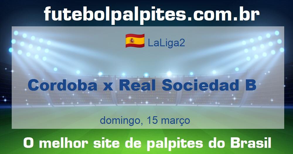 Cordoba x Real Sociedad B