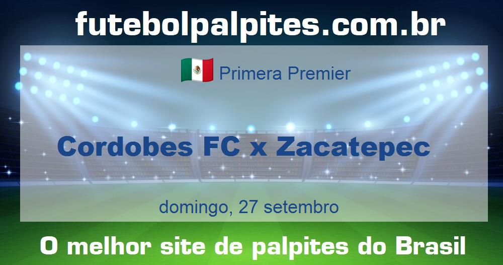 Cordobes FC x Zacatepec