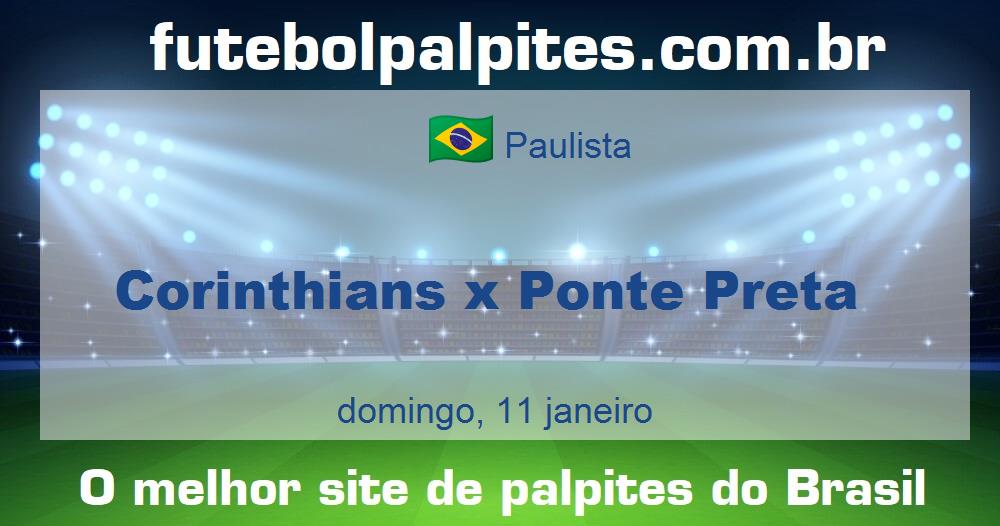 Corinthians x Ponte Preta