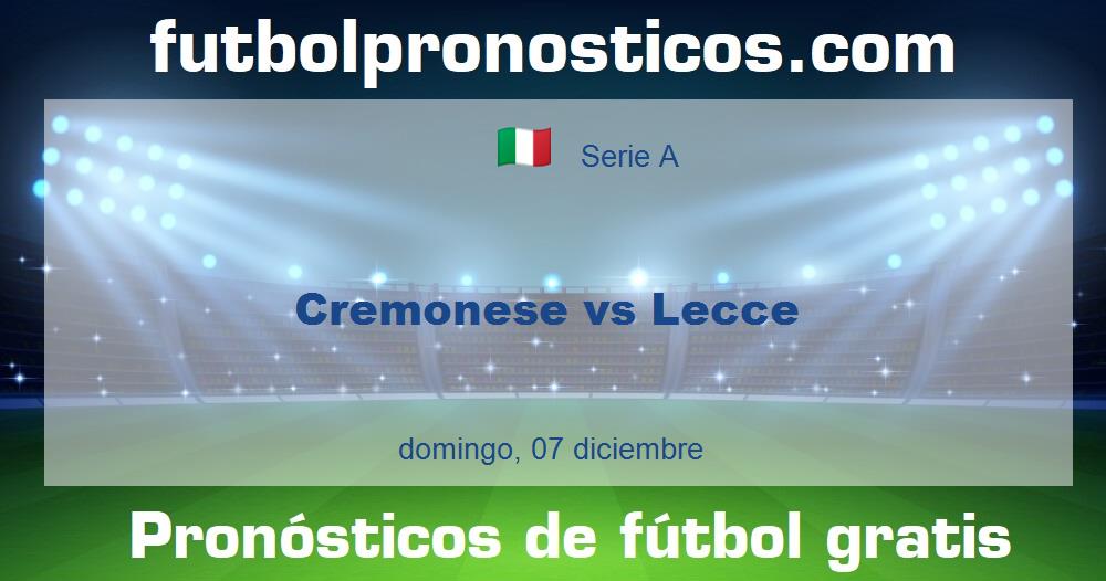 Cremonese vs Lecce