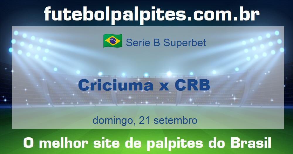 Criciuma x CRB