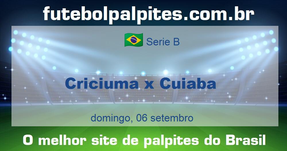 Criciuma x Cuiaba