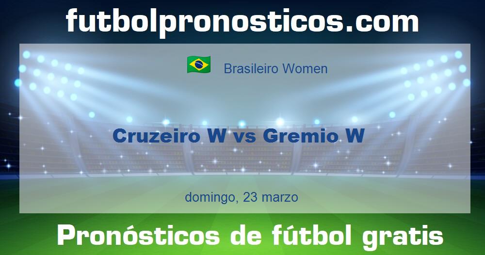 Cruzeiro W vs Gremio W