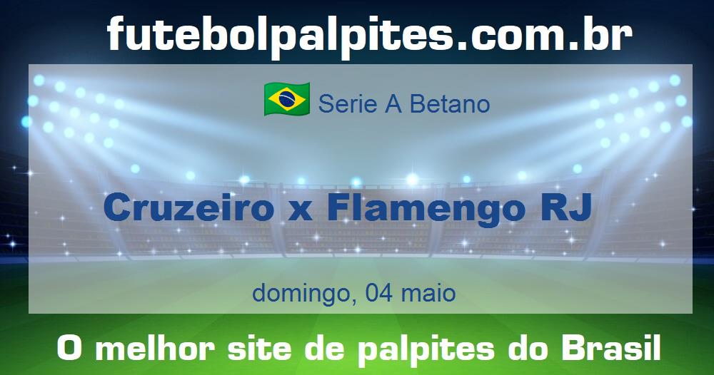Cruzeiro x Flamengo RJ