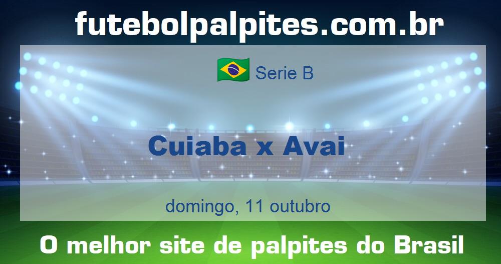 Cuiaba x Avai Cuiaba x Avai
