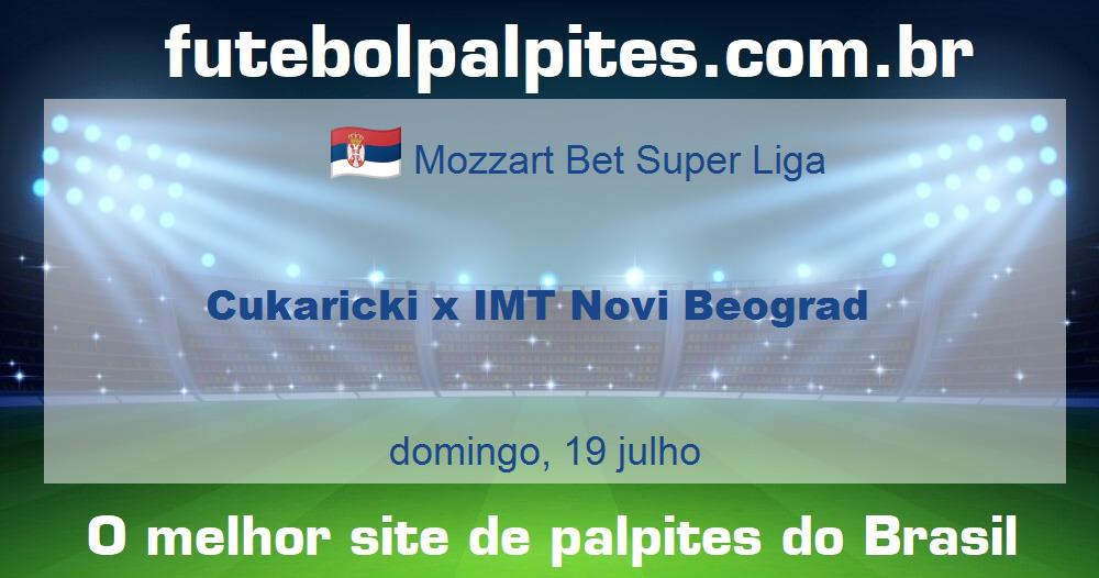 Cukaricki x IMT Novi Beograd Cukaricki x IMT Novi Beograd