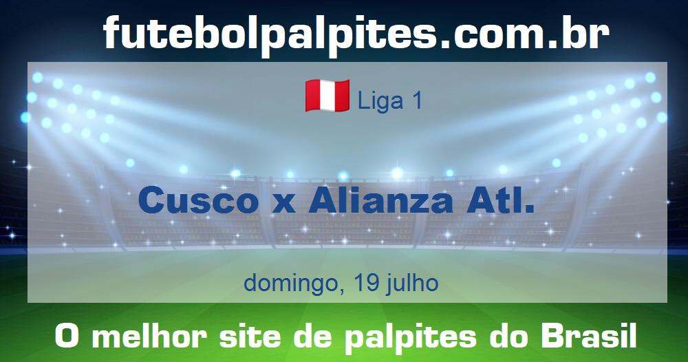 Cusco x Alianza Atl. Cusco x Alianza Atl.