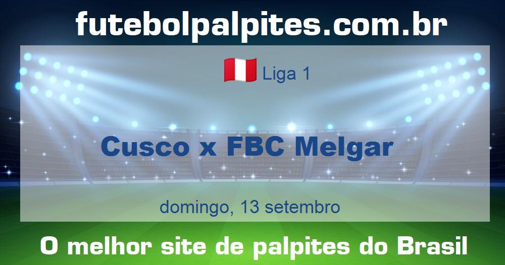 Cusco x FBC Melgar Cusco x FBC Melgar