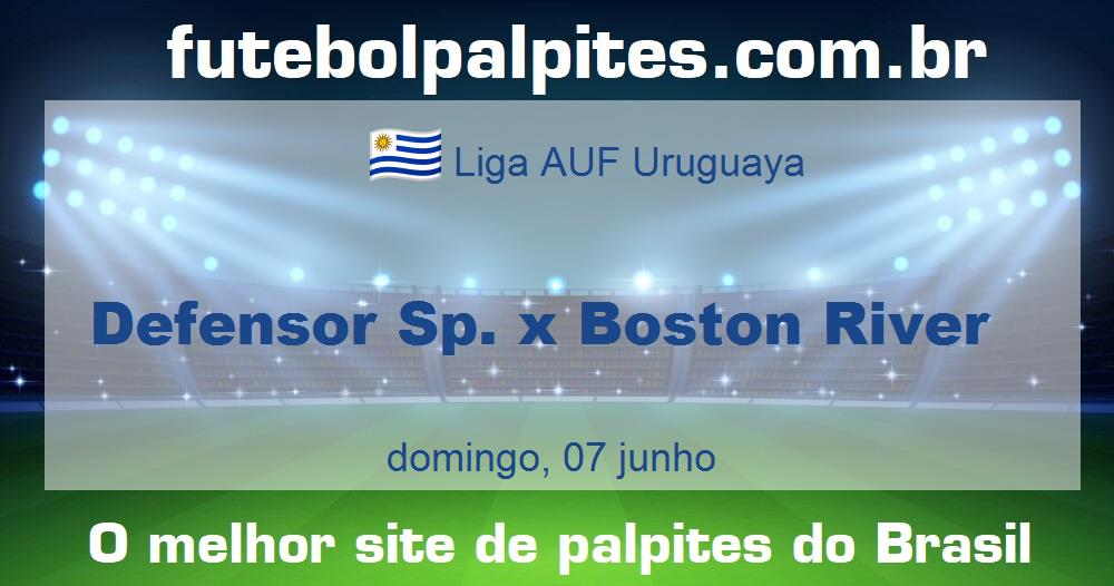 Defensor Sp. x Boston River
