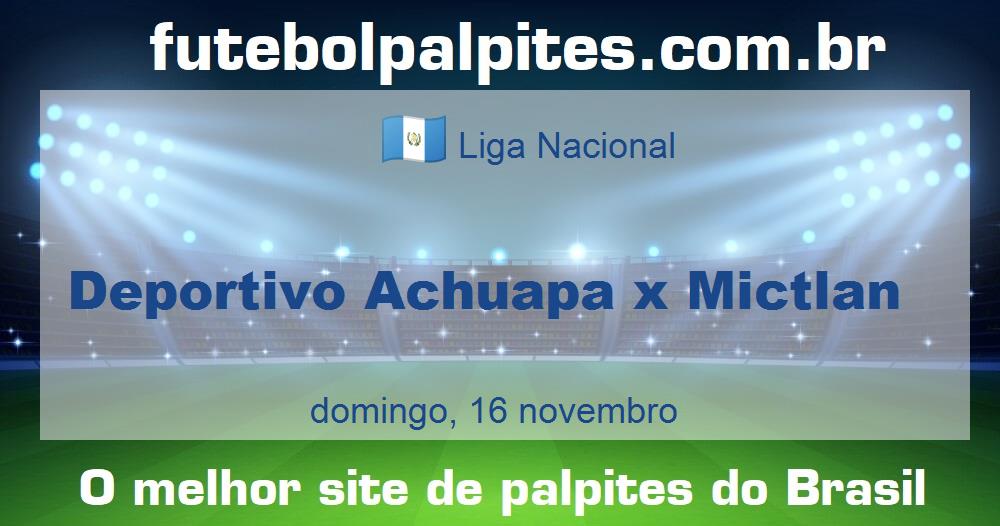 Deportivo Achuapa x Mictlan Deportivo Achuapa x Mictlan