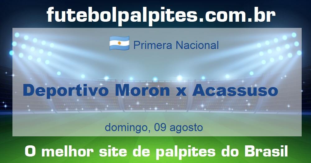 Deportivo Moron x Acassuso Deportivo Moron x Acassuso