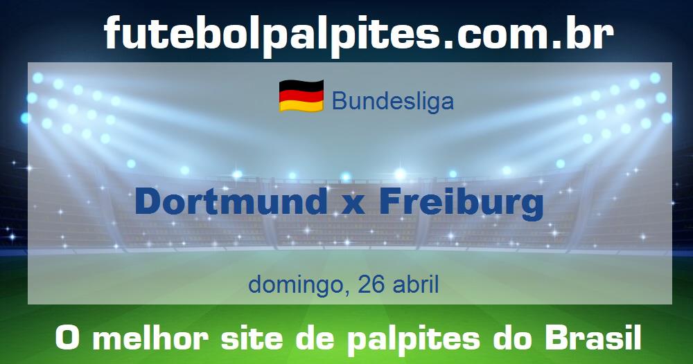 Dortmund x Freiburg