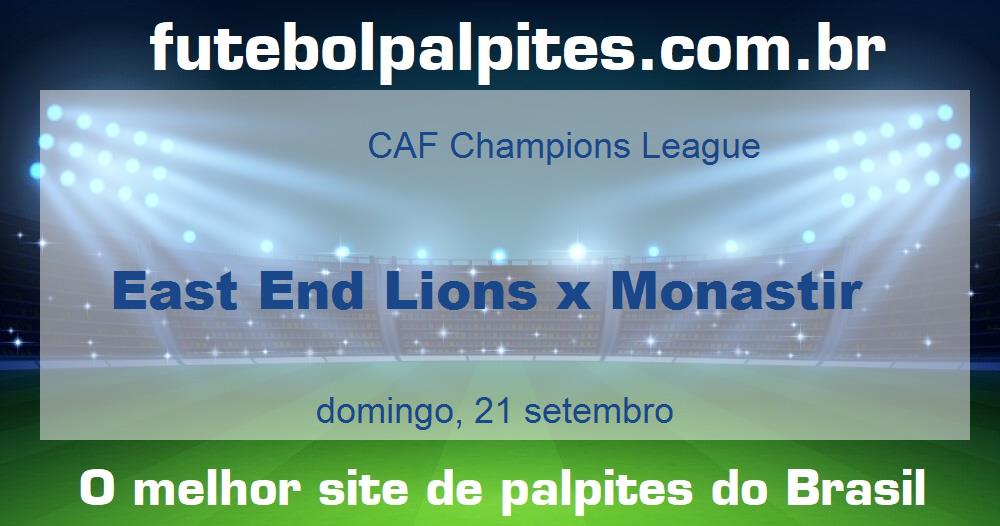 East End Lions x Monastir East End Lions x Monastir