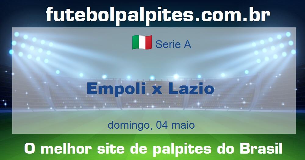 Empoli x Lazio Empoli x Lazio