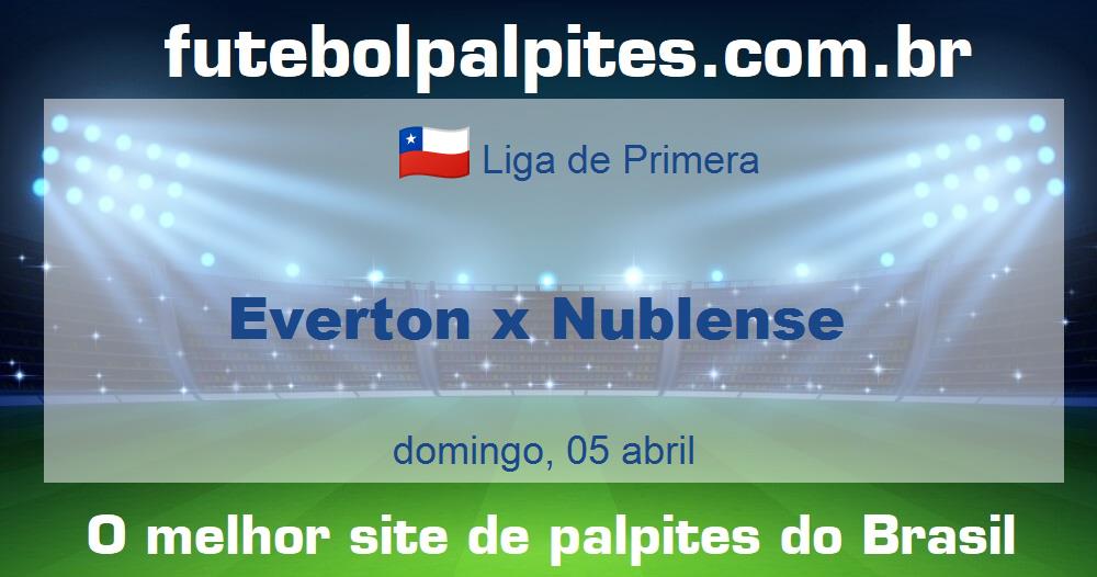 Everton x Nublense