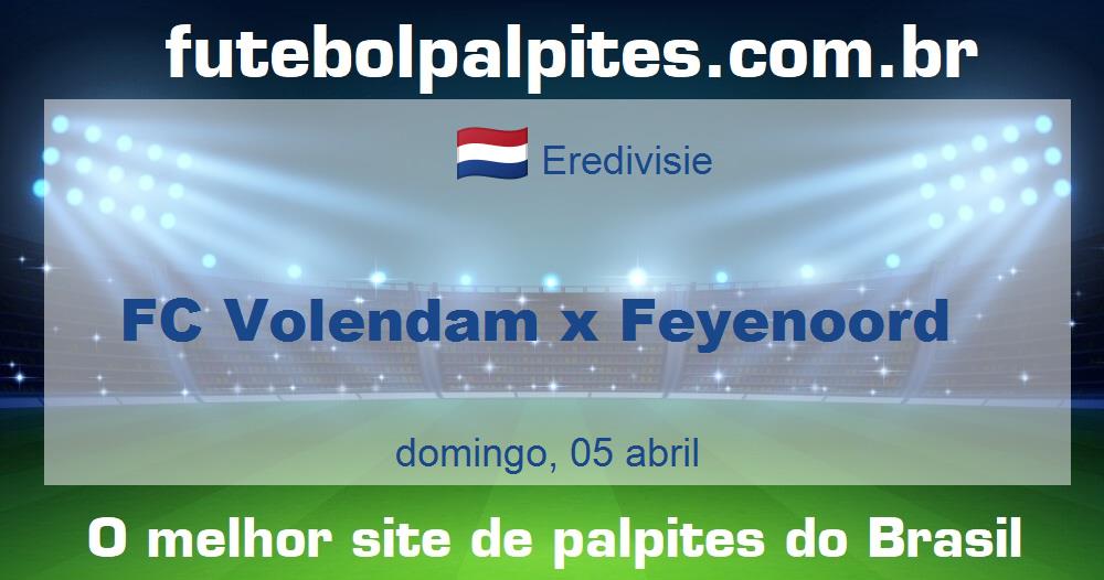 FC Volendam x Feyenoord