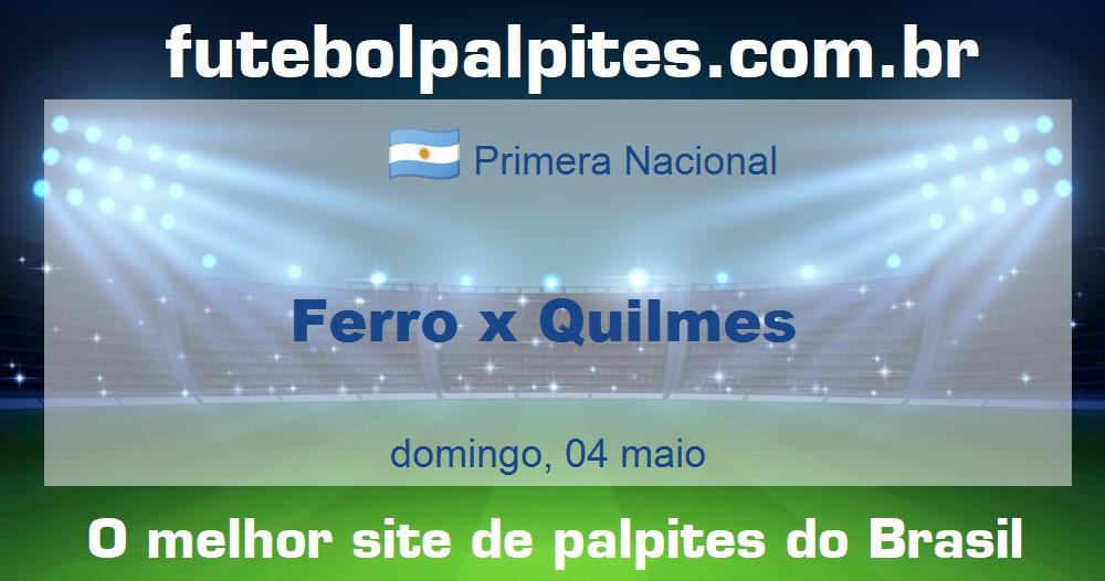 Ferro x Quilmes Ferro x Quilmes