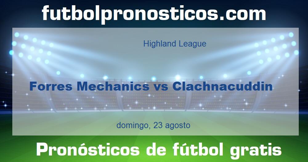 Forres Mechanics vs Clachnacuddin Forres Mechanics vs Clachnacuddin
