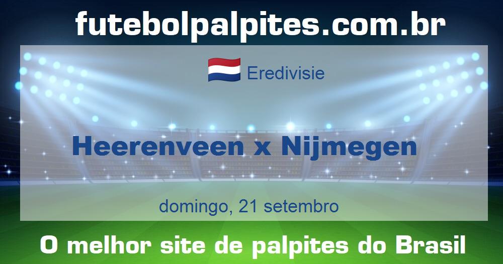 Heerenveen x Nijmegen Heerenveen x Nijmegen