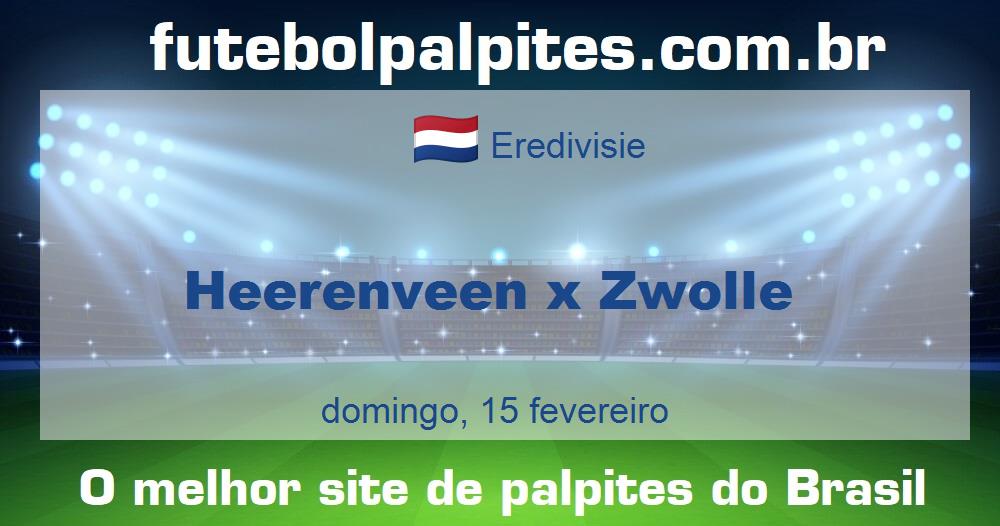 Heerenveen x Zwolle