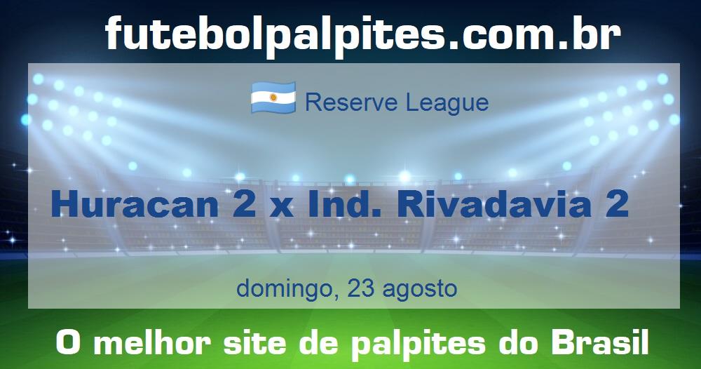 Huracan 2 x Ind. Rivadavia 2