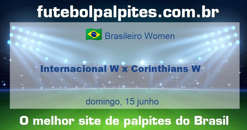 Internacional W x Corinthians W Internacional W x Corinthians W