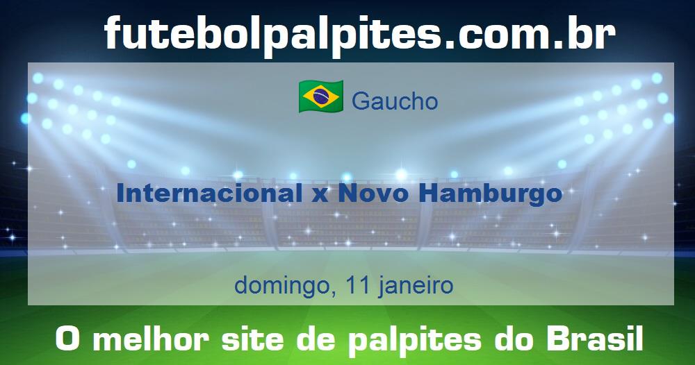 Internacional x Novo Hamburgo