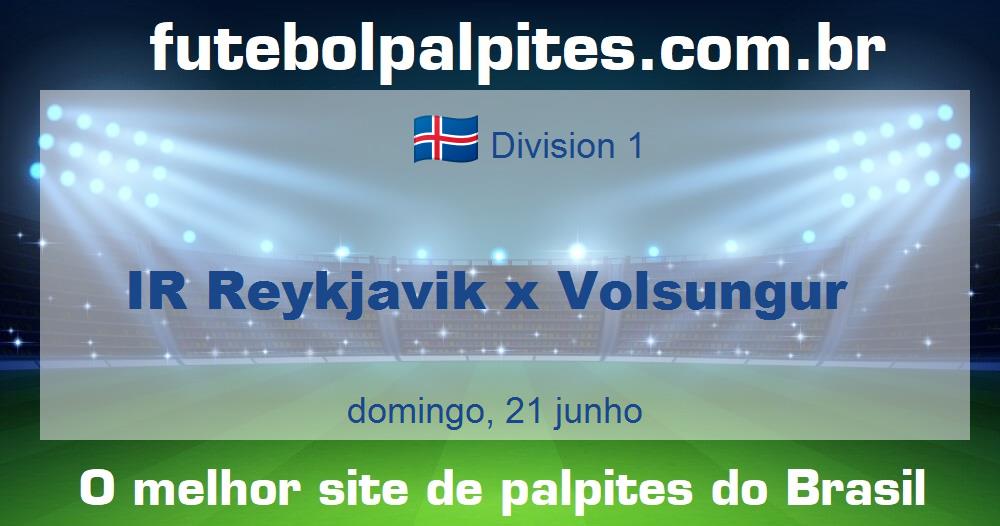 IR Reykjavik x Volsungur IR Reykjavik x Volsungur