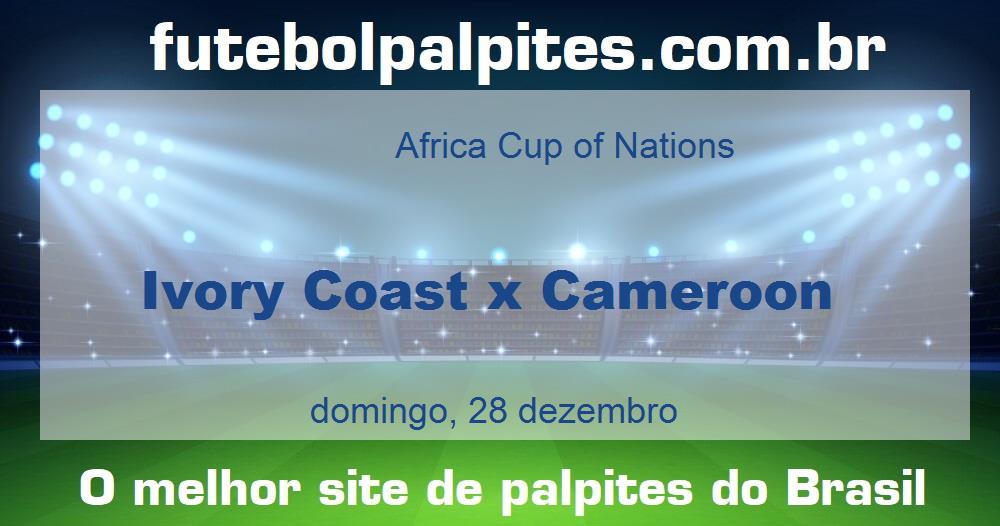 Ivory Coast x Cameroon