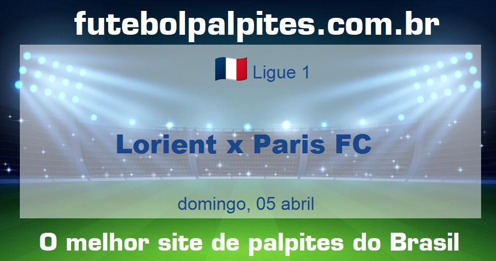 Lorient x Paris FC