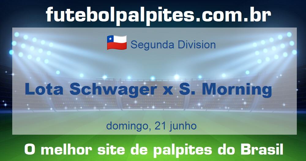 Lota Schwager x S. Morning Lota Schwager x S. Morning