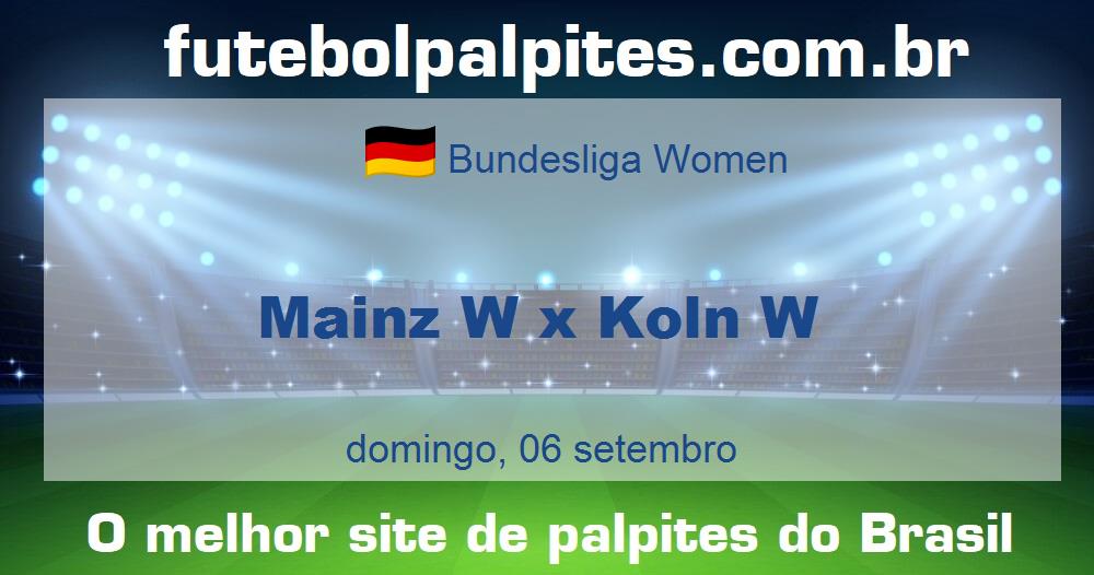 Mainz W x Koln W Mainz W x Koln W