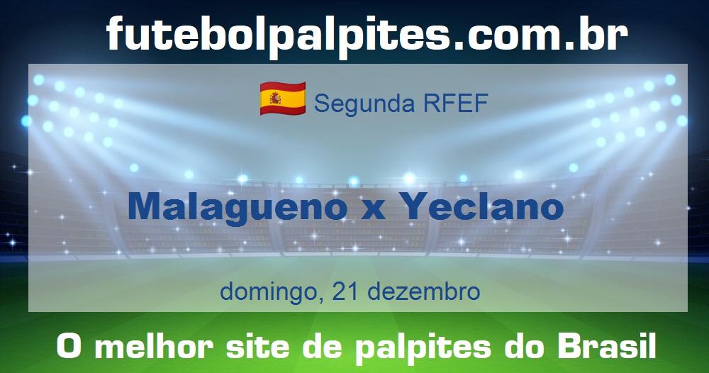 Malagueno x Yeclano Malagueno x Yeclano