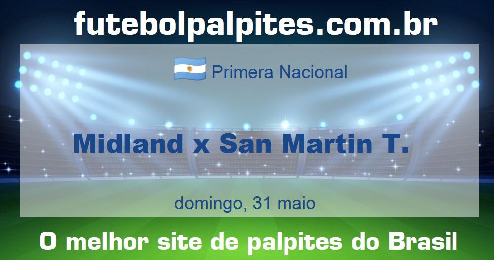 Midland x San Martin T. Midland x San Martin T.