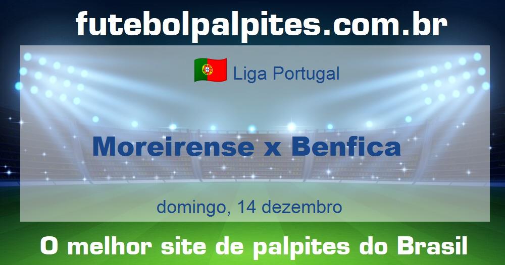Moreirense x Benfica
